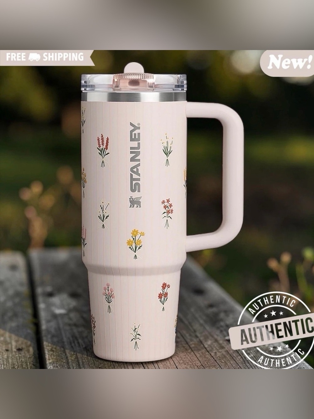 Stanley 30oz Quencher ProTour Flip Straw Tumbler -Rose Quartz Handle